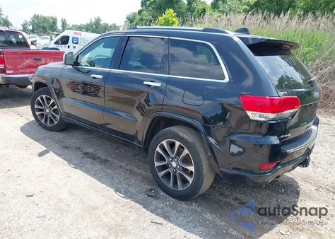 2017 Jeep Grand Cherokee Overland 4X4 из США, поврежденный, VIN 1C4RJFCG7HC843414